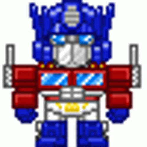 Animated Optimus Prime Transformation GIF