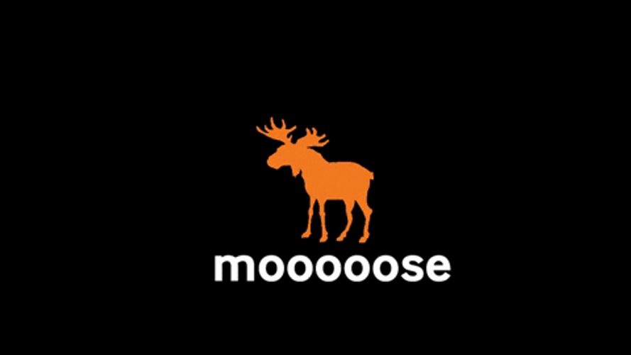 Animated Orange Moose GIF