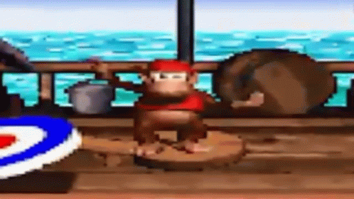 Animated P Diddy Donkey Kong Meme GIF