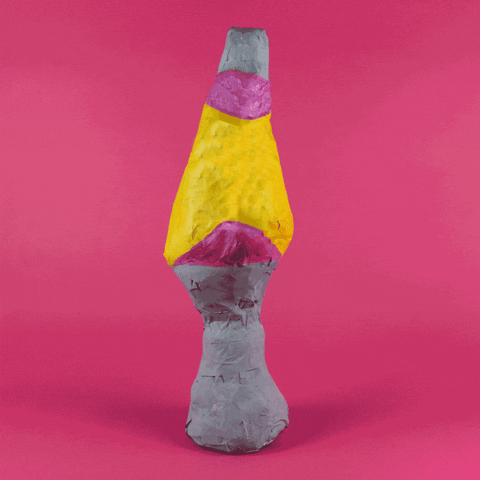 Animated Paper Lava Lamp GIF