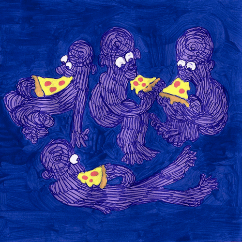 Animated Pizza Party GIF