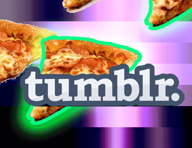 Animated Pizza Tumblr GIF