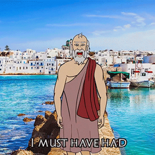 Animated Plato In Santorini Greece GIF