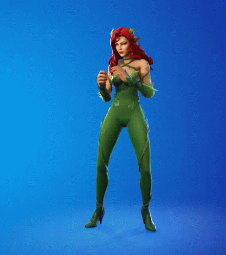 Animated Poison Ivy Powerful Dancing Move GIF