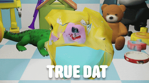 Animated Puppy Nodding True Dat No Cap GIF