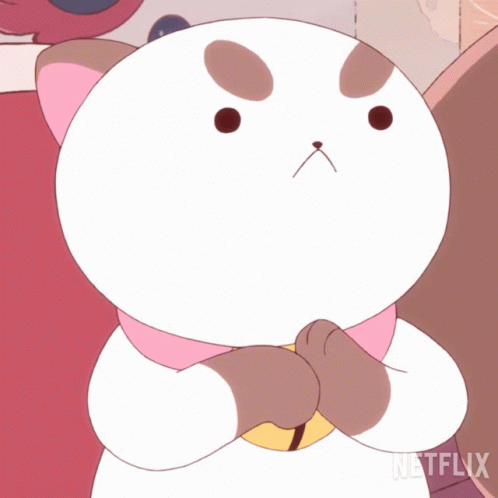 Animated Puppycat Cracking Knuckles GIF