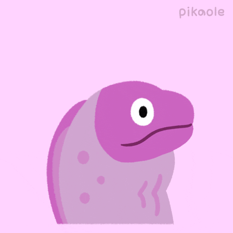 Animated Purple Eel GIF