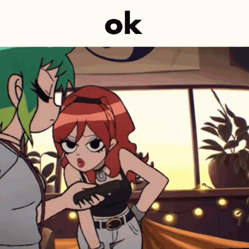 Animated Ramona Flowers Scott Pilgrim GIF