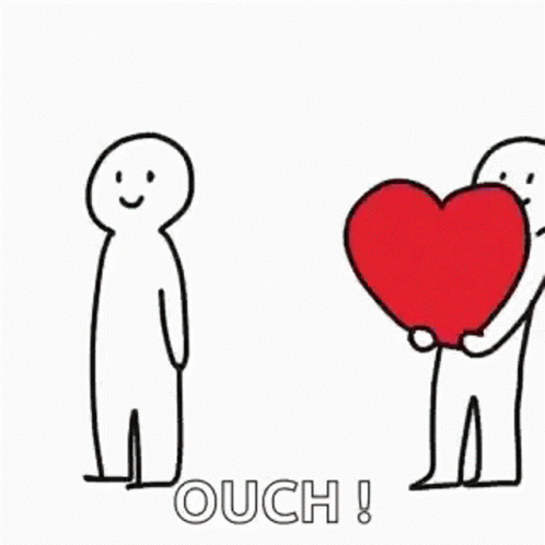 Animated Rejection Heartbreak GIF