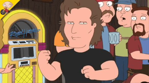Animated Roadhouse James Dalton Ready To Fight GIF