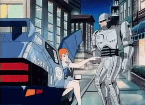 Animated Robocop Ay Shawty GIF