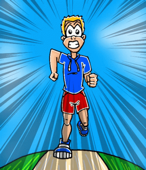 Animated Running Guy GIF