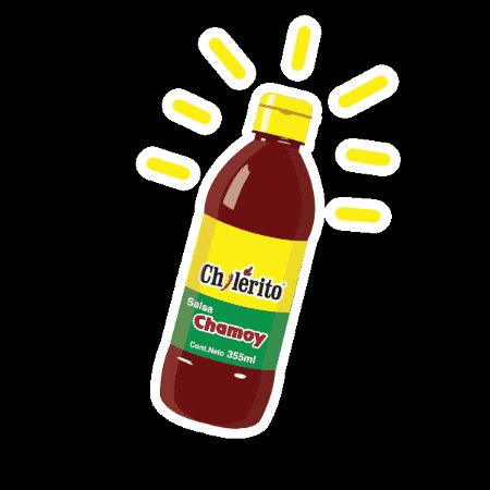 Animated Salsa In A Bottle GIF