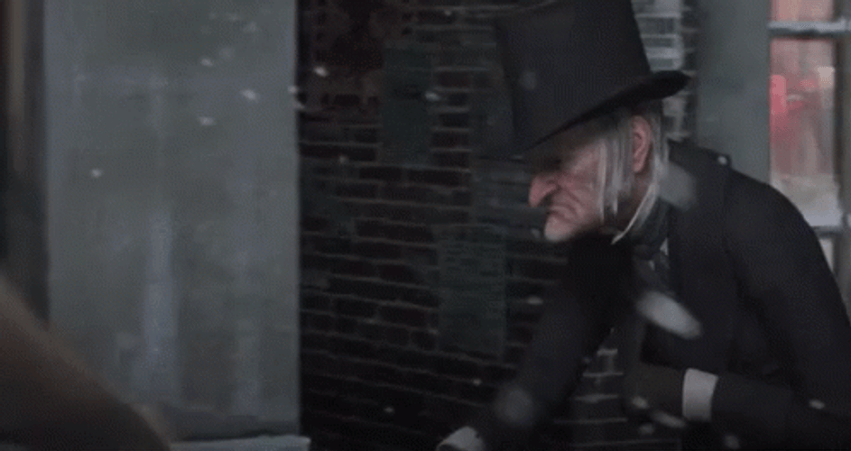 Animated Scrooge Walking GIF