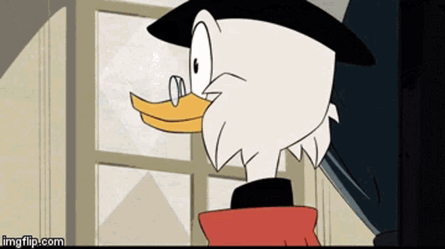 Animated Series Duck Tales Scrooge Mcduck Game Night GIF