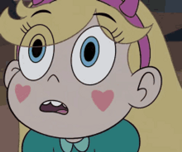 Animated Series Princess Star Butterfly Mesmerized Eyes GIF