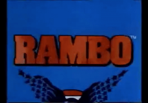 Animated Series Rambo The Force Of Freedom Logo GIF