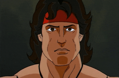 Animated Series Rambo The Force Of Freedom Logo GIF