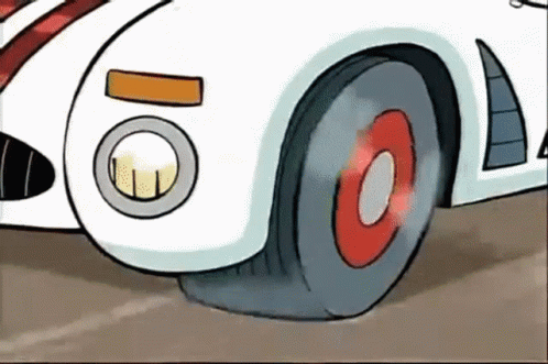 Animated Series The Replacements Carter Driving Fast GIF