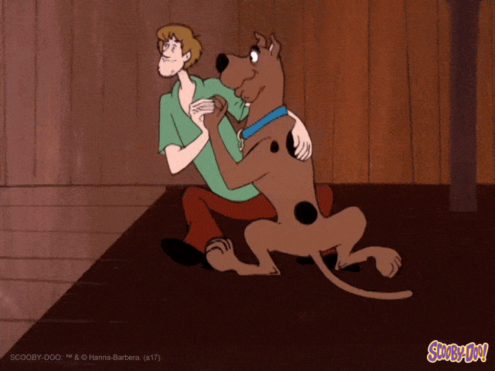 Animated Shaggy And Scooby Doo Dancing GIF