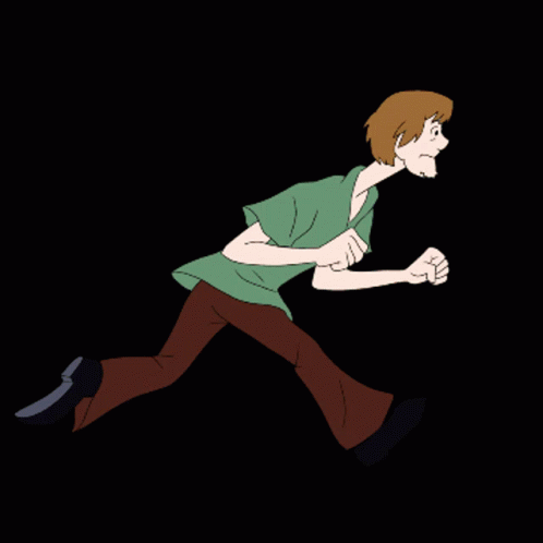 Animated Shaggy Running GIF
