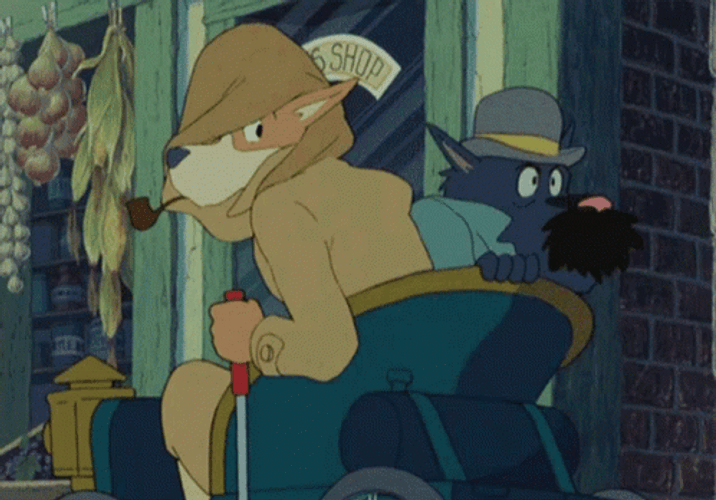 Animated Sherlock Holmes GIF