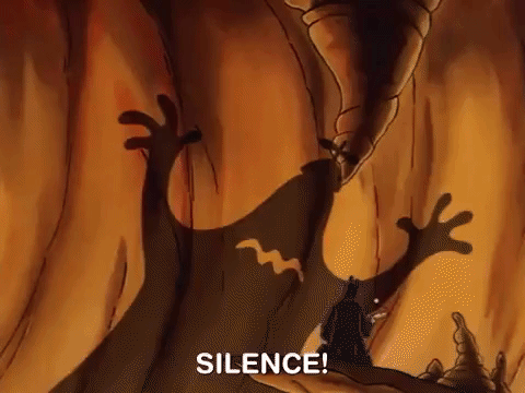 Animated Silence In Hell GIF