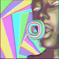 Colorful Animated Smoke GIF