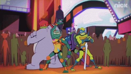 Animated Smoke Teenage Mutant Ninja GIF