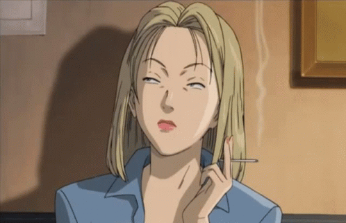 Eva Heinemann Animated Smoke GIF