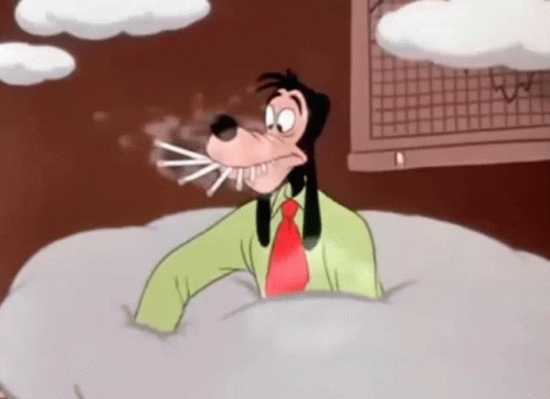 Goofy Animated Smoke GIF