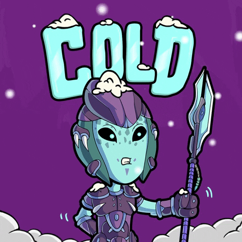 Animated Soldier Freezing Thats Cold GIF