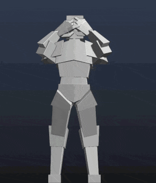 Animated Soldier Thug Shaker GIF