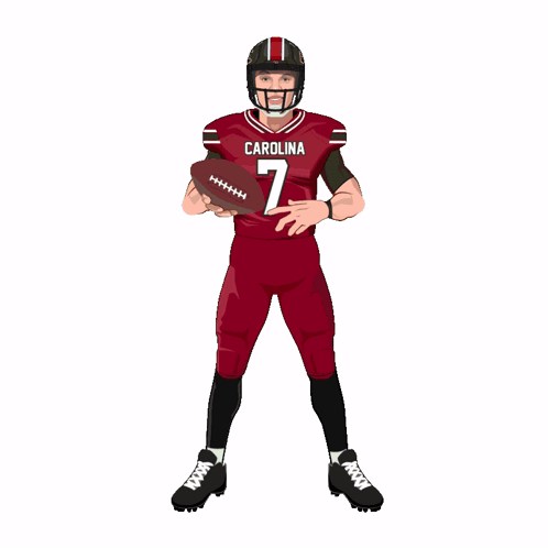 Animated Spencer Rattler Gamecocks GIF