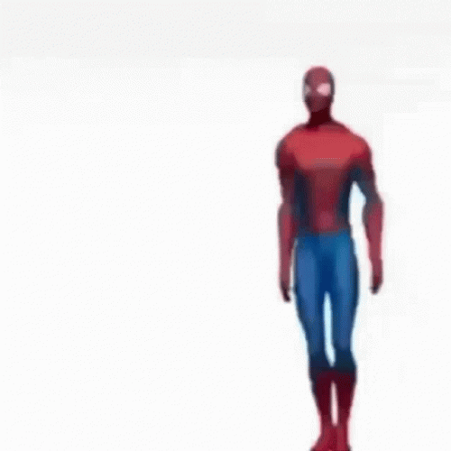 Animated Spiderman Dance GIF
