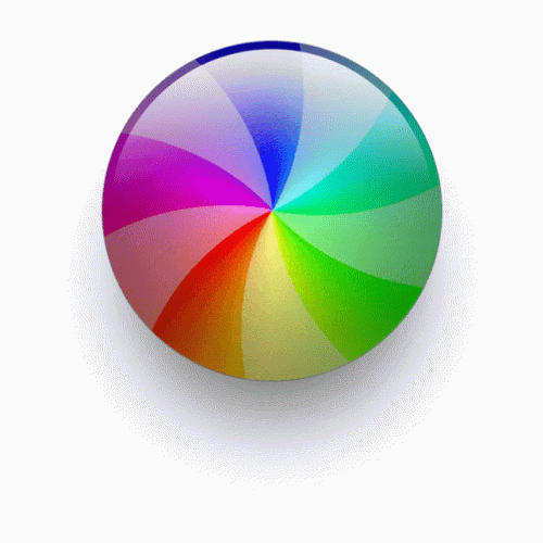 Animated Spinning Wheel GIF