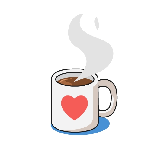 Animated Steaming Coffee GIF