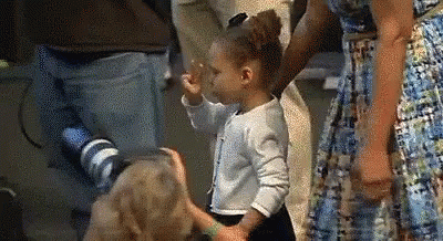 Animated Steph Curry Daughter GIF