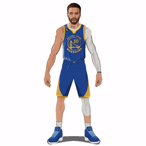 Animated Steph Curry Fireworks GIF