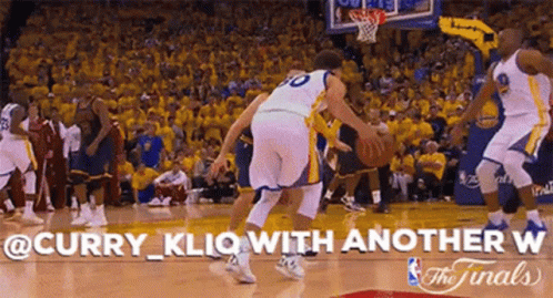 Animated Steph Curry With Another Wins GIF
