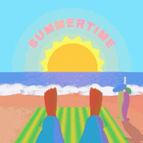 Animated Summer Time Summer Mode GIF
