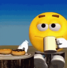 Animated Sunny Day Breakfast Good Morning Greeting GIF