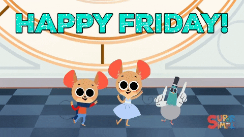 Animated Super Simple Friday Feeling GIF