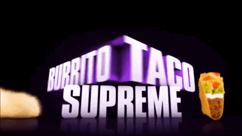 Animated Taco Supreme Commercial GIF