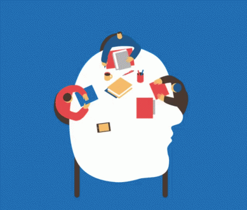 Animated Team Research Analysis GIF