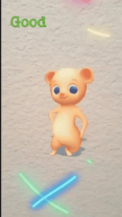 Animated Teddy Dancing Good Morning GIF