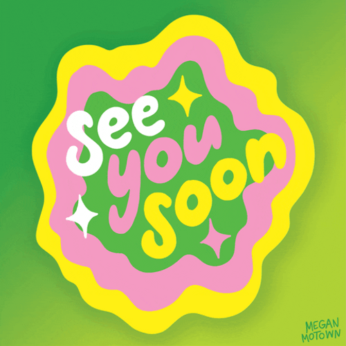 Animated Text See You Soon GIF