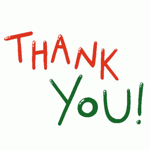 Animated Thank You And Merry Christmas Sticker GIF