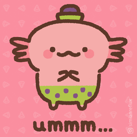 Animated Ummm Axolotl Meme GIF