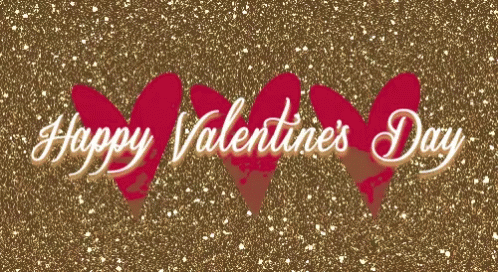 Animated Valentines Day Glitters Sticker GIF
